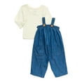 thumbnail image 1 of easy-peasy Baby Girl Jumpsuit and Ruffle Top Set, 2-Piece, Sizes 0/3M-24M, 1 of 8