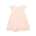 thumbnail image 1 of easy-peasy Baby Girls Organic Cotton Gauze Embroidered Flutter Dress, Sizes 0-24M, 1 of 3