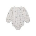 thumbnail image 1 of easy-peasy Baby Long Sleeve Dumpling Bodysuit, Sizes 0-24 Months, 1 of 7