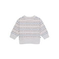 thumbnail image 1 of easy-peasy Baby Long Sleeve French Terry Crewneck Sweatshirt, Sizes 0-24 Months, 1 of 4