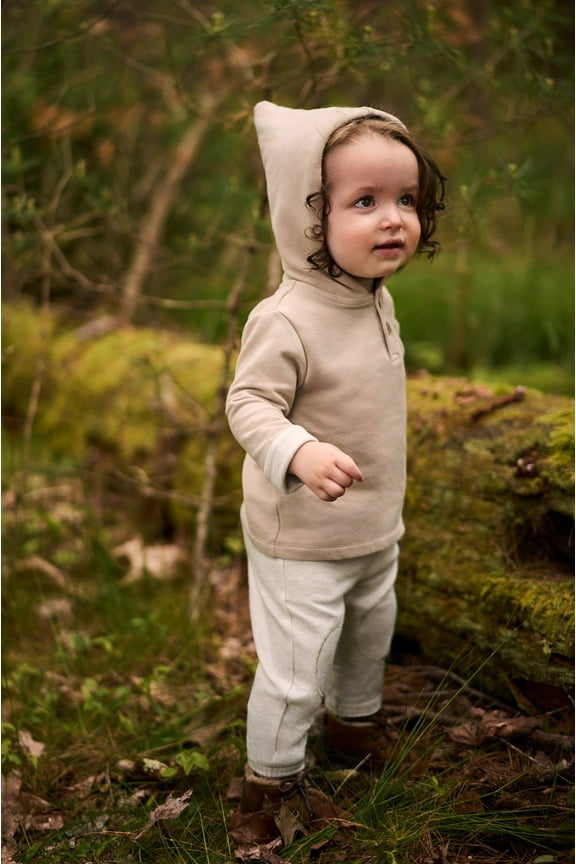 Baby Long Sleeve Gnome Hoodie, Sizes 0-24 Months
