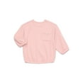 thumbnail image 1 of easy-peasy Baby Long Sleeve Hacci Pocket Sweatshirt, Sizes 0-24 Months, 1 of 5