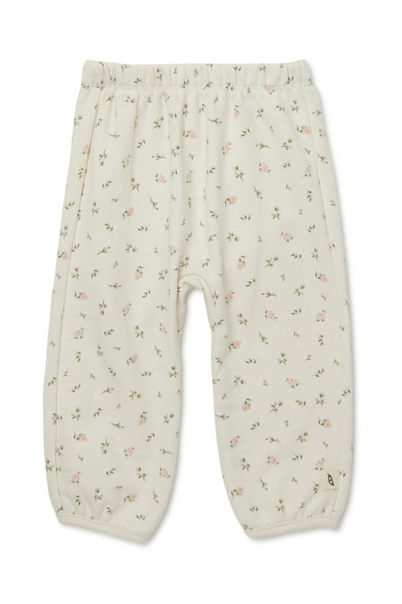 Baby Print French Terry Jogger, Sizes 0-24 Months