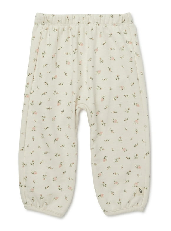 easy-peasy Baby Print French Terry Jogger, Sizes 0-24 Months