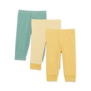 easy-peasy Baby Pull-On Jogger Pants, 3-Pack, Sizes 0/3-24 Months
