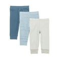 thumbnail image 1 of easy-peasy Baby Pull-On Jogger Pants, 3-Pack, Sizes 0/3-24 Months, 1 of 7