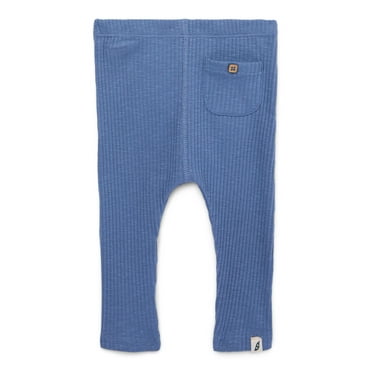 easy-peasy Baby Ribbed Front Pocket Pants, Sizes 0-24 Months