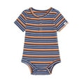 thumbnail image 1 of easy-peasy Baby Short Sleeve Henley Bodysuit, Sizes 0-24 Months, 1 of 7