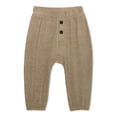 thumbnail image 1 of easy-peasy Baby Solid Hacci Joggers, Sizes 0-24 Months, 1 of 4
