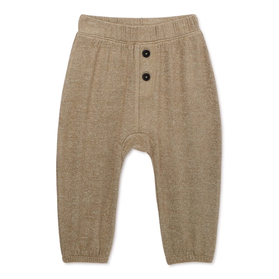 easy-peasy Baby Solid Hacci Joggers, Sizes 0-24 Months