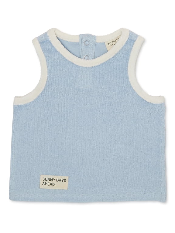 Baby Solid Tank Top, Sizes 0-24 Months