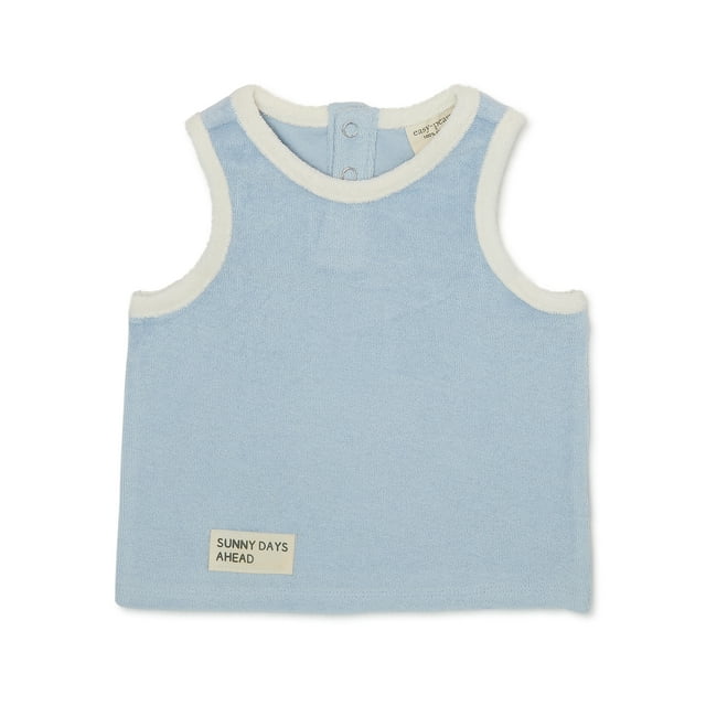 easy-peasy Baby Solid Tank Top, Sizes 0-24 Months