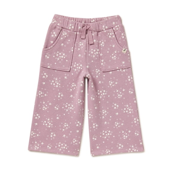 easy-peasy Baby and Toddler Girls' Wide Leg Pants, Sizes 12 Months-5T