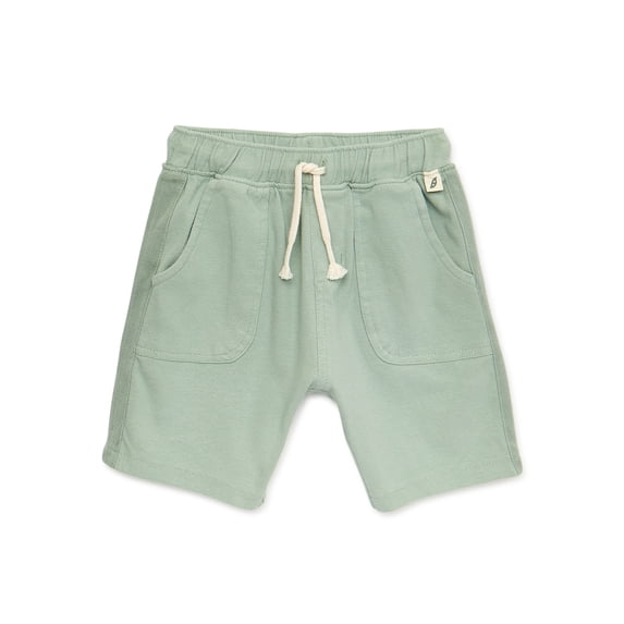 easy-peasy Toddler Boy French Terry Porkchop Shorts, Sizes 12M-5T