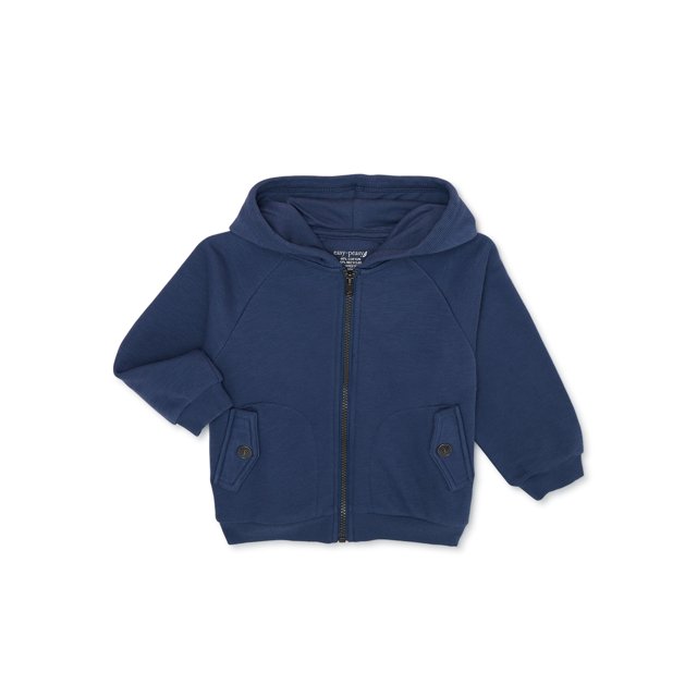 easypeasy Toddler Boy French Terry ZipUp Hoodie, Sizes 12M5T
