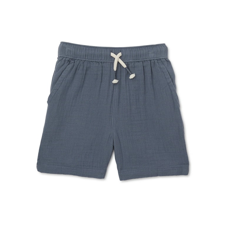 NAVY RELAXED FIT BERMUDAS IN COTTON AND LINEN, CHILD NAVY RELAXED FIT BERMUDAS IN COTTON AND LINEN, CHILD