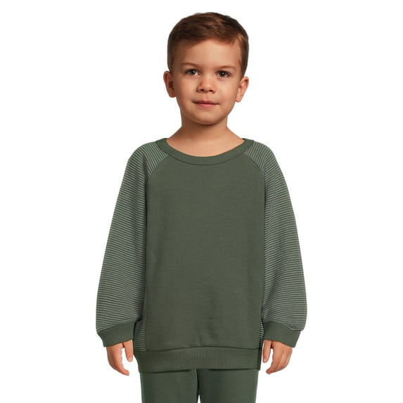 easy-peasy Toddler Boy Long Sleeve Crewneck Sweatshirt, Sizes 12 Months-5T