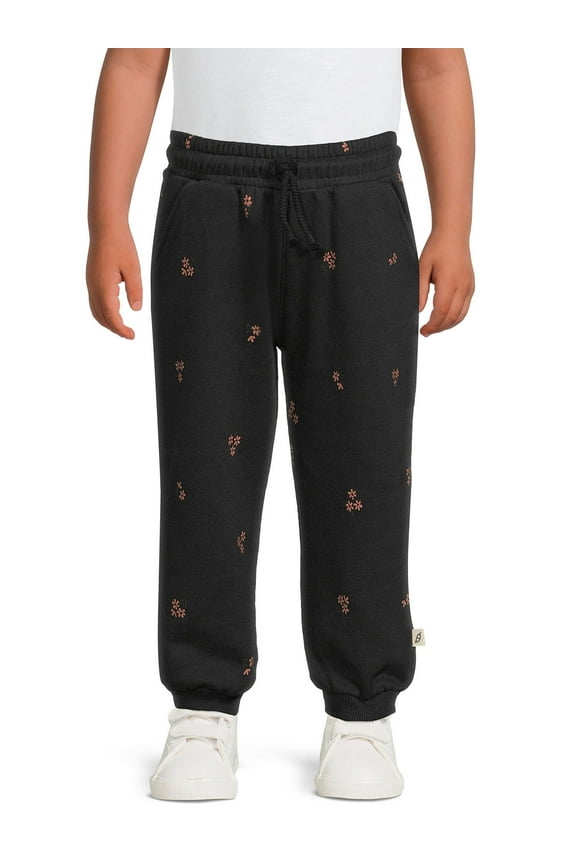 Toddler Girl Fleece Joggers, Sizes 12 Months-5T
