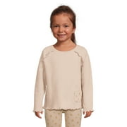 easy-peasy Toddler Girl Long Sleeve Pocket T-Shirt, Sizes 12 Months-5T