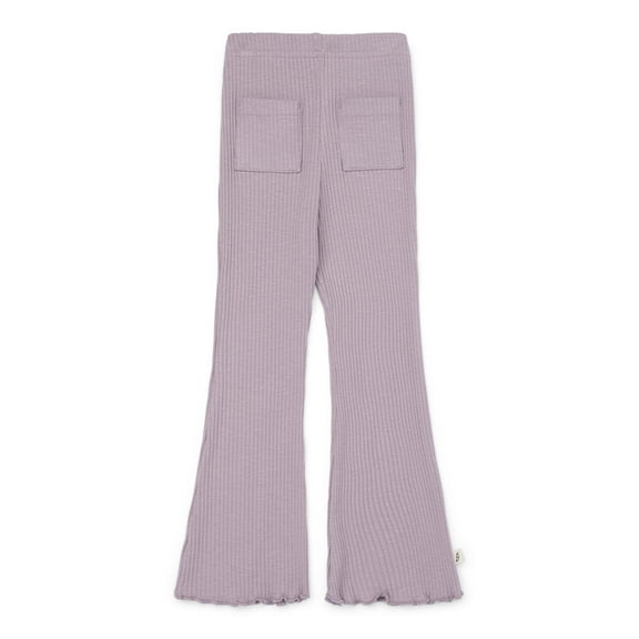 easy-peasy Toddler Girl Rib Flare Leggings, Sizes 18M-5T