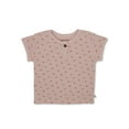 thumbnail image 1 of easy-peasy Toddler Girl Short Sleeve Waffle T-Shirt, Sizes 18M-5T, 1 of 5