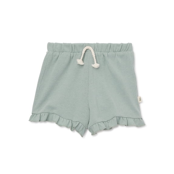 easy-peasy Toddler Girls Ruffle Shorts, Sizes 12M-5T