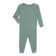 easypeasy Toddler Unisex Organic OnePiece Pajamas Sleeper, Sizes 12M