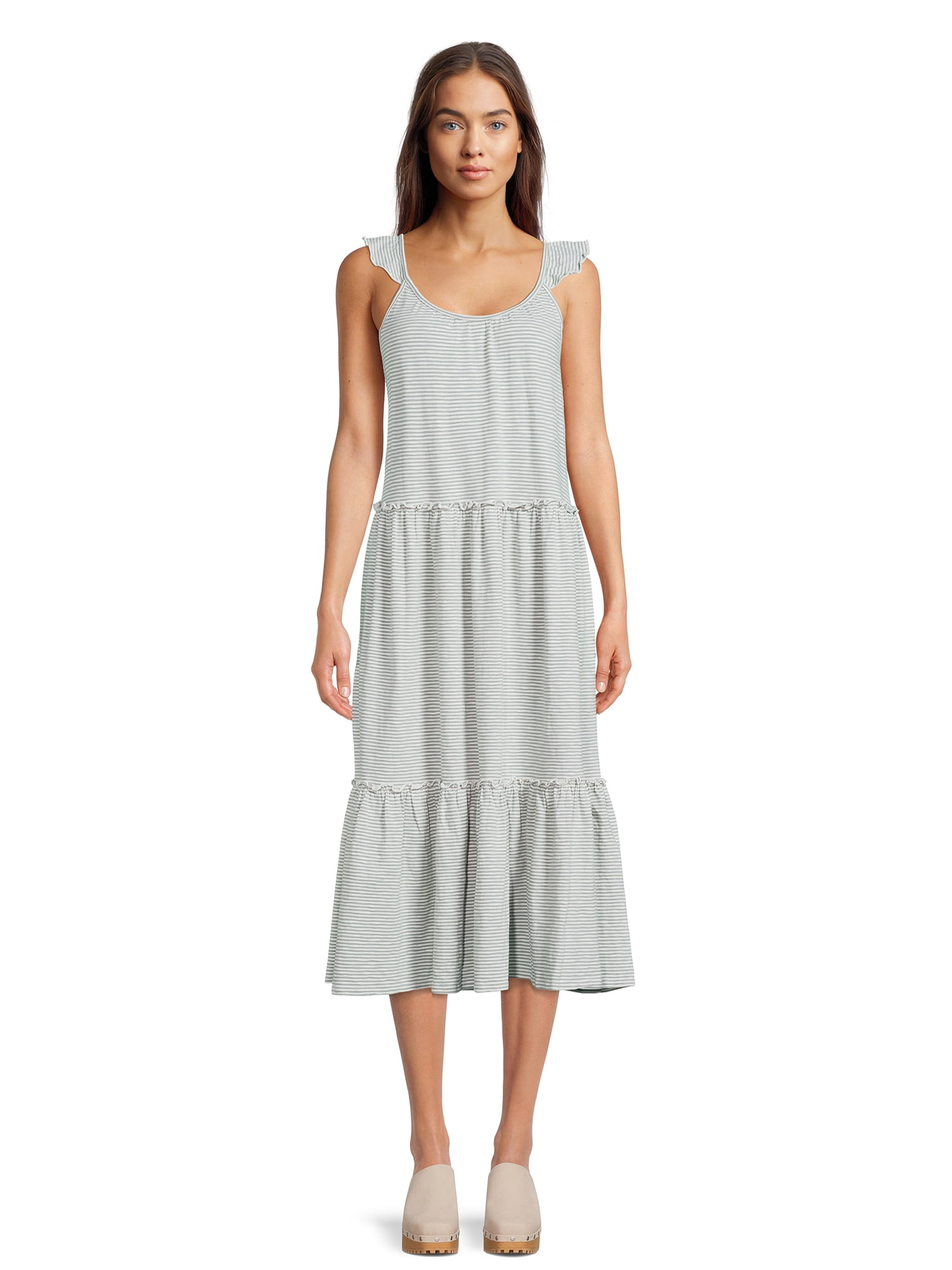 easy-peasy Women's Tiered Dress, Sizes XS-XL