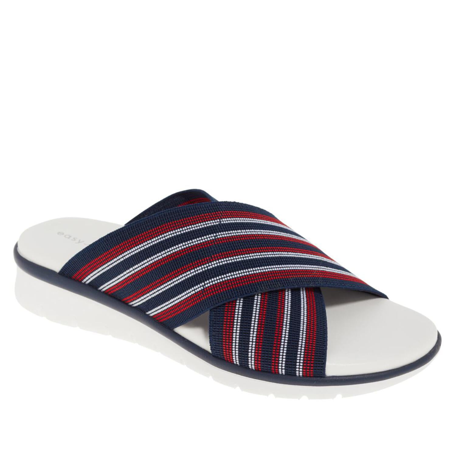 Stretch Slide easy spirit Saffa XBand Stretch Slide Sandal - Walmart.com