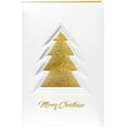 easykart labels 12 Christmas Greeting Cards with Gold Foiling Xmas