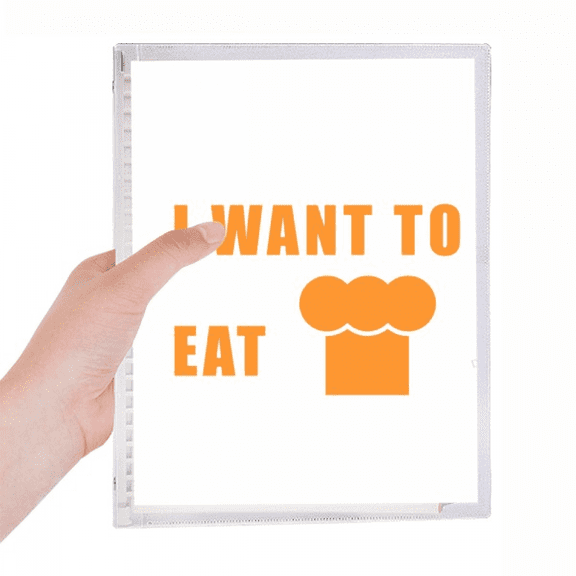 eat cake desire life notebook loose diary refillable journal statiry