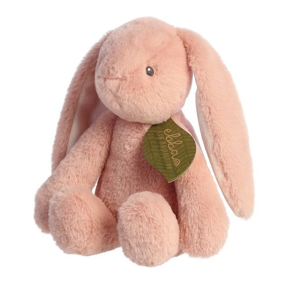 ebba - Large Pink Eco Ebba - 12.5" Brenna Bunny - Eco-Friendly Baby Stuffed Animal