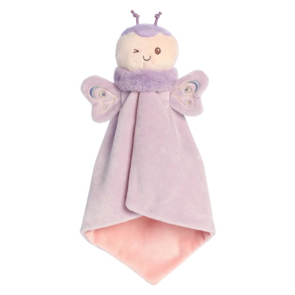 ebba - Large Purple Flutterflies - 16" Flutterfly Luvster - Snuggly Baby Stuffed Animal