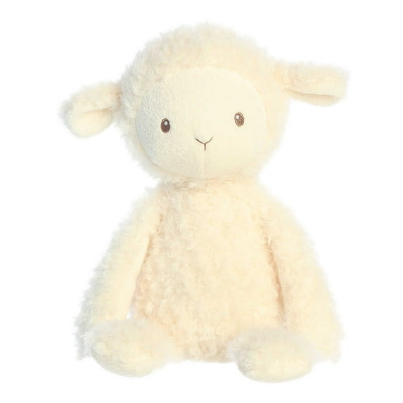 ebba - Large White Cherub Lamb - 13" Lamb - Playful Baby Stuffed Animal