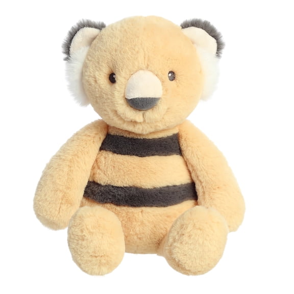 ebba - Large Yellow Contemporary Jungle - 13" Tipz Tiger - Vibrant Baby Stuffed Animal