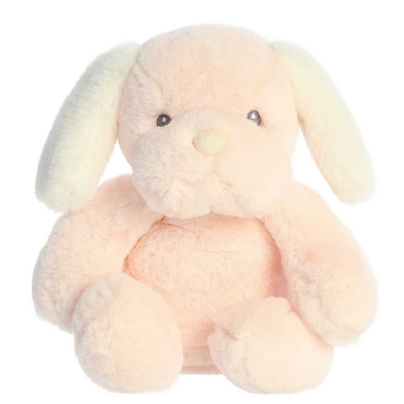 ebba - Medium Pink Sherbert Sweeties - 12" Paolo Puppy - Colorful Baby Stuffed Animal