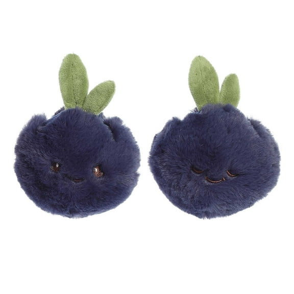 ebba - Mini Blue Precious Produce - Blueberry Rattle & Crinkle Set - Adorable Baby Stuffed Animal