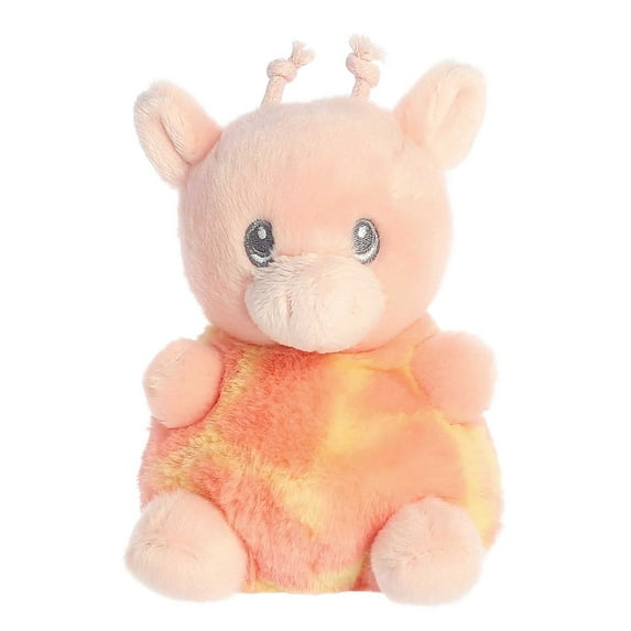 ebba - Mini Orange Lil Biscuits - 5.5" Baby Giraffe - Gentle Baby Stuffed Animal