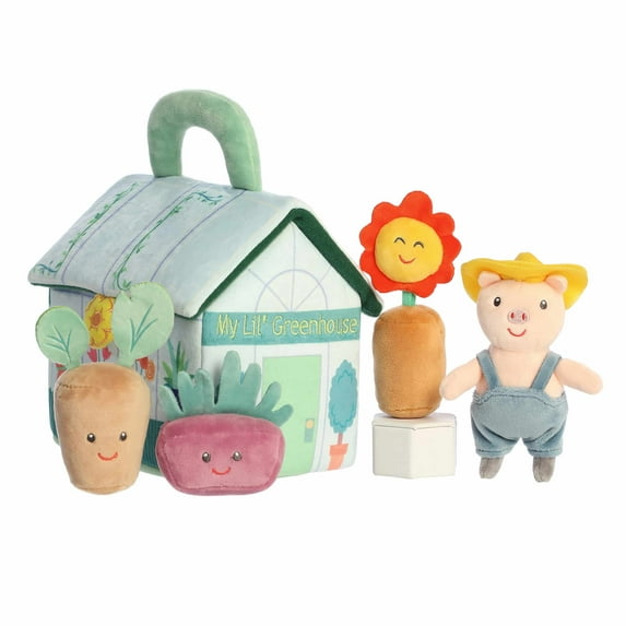 ebba - Small Multicolor Engaging Baby Playset - 6.5" My First Greenhouse - Baby Talk