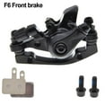 thumbnail image 1 of ebike MTB Mechanical Disc Brake Caliper Rotor 160MM Alloy Clip Front and Rear, 1 of 11