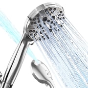 eco4life Micro-Nano Foam Shower Head, 5 Water Modes & High Pressure & Built-in High-Performance Filter