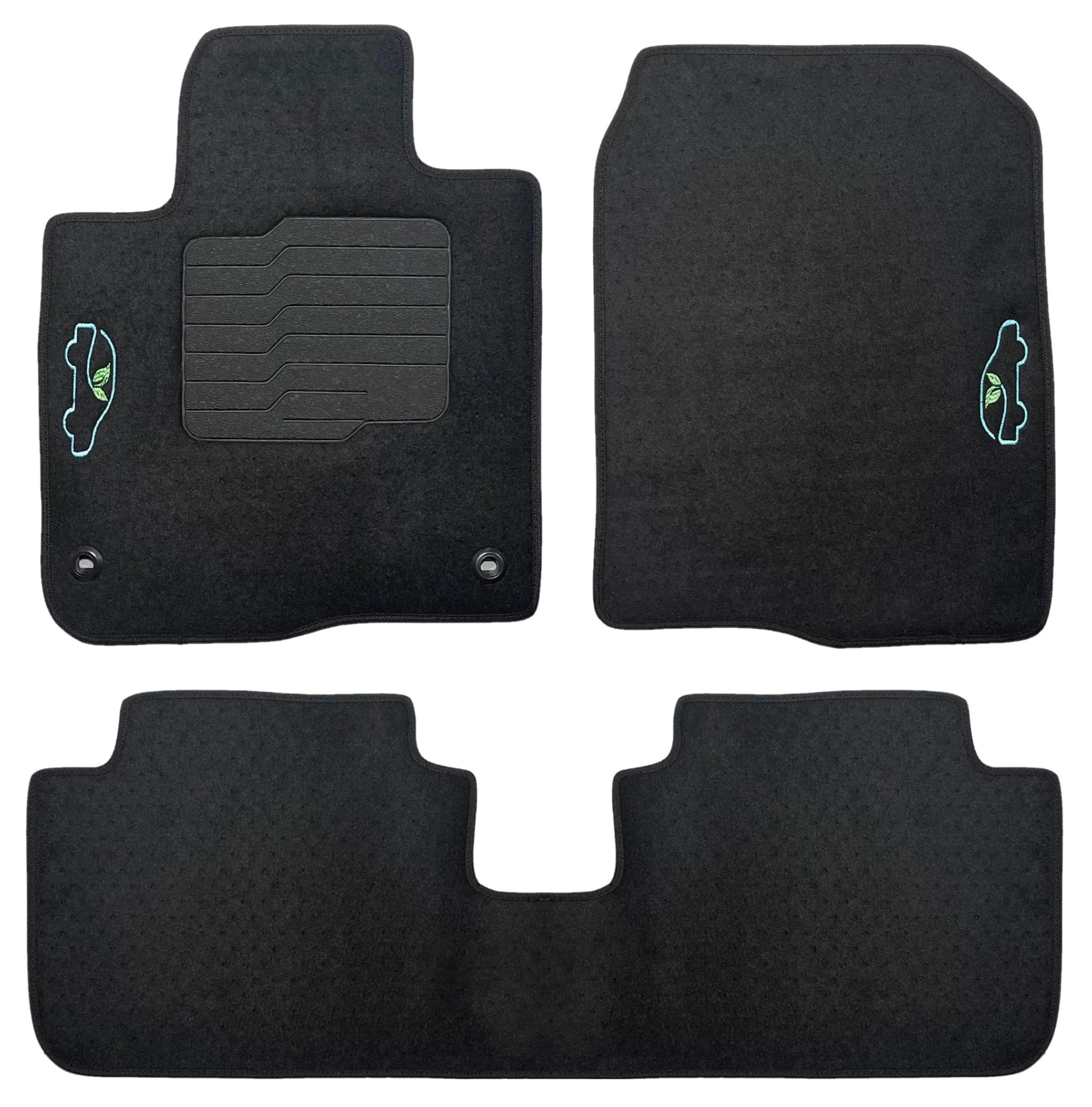 ToughPRO All-Weather Custom Floor Mats For Honda HR-V 2016-2022 – Black Rubber, Heavy Duty