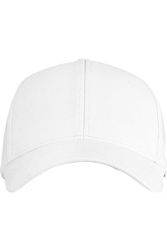 EC7025 Structured Eco Baseball Cap - WHITE