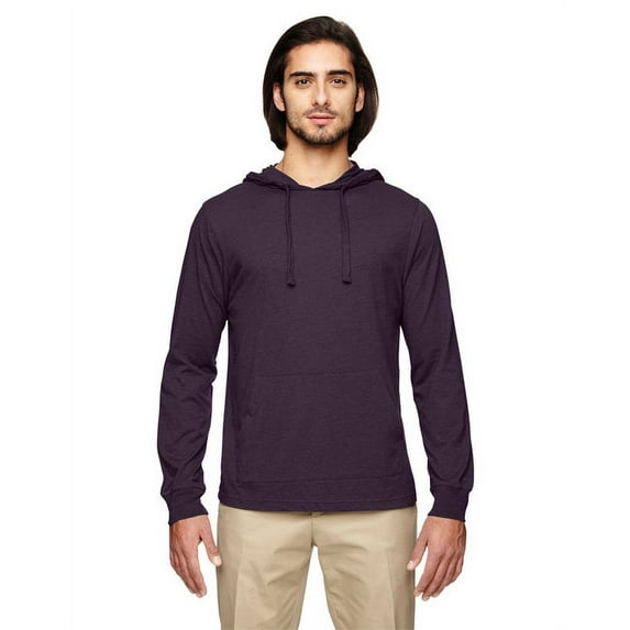 econscious Unisex Blended Eco Jersey Pullover Hoodie - EGGPLANT - 2XL