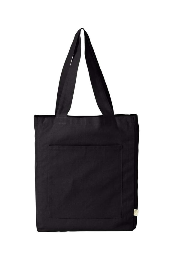 econscious - Unisex Reclaimist Everywhere Tote - EC8205 - BLACK - OS
