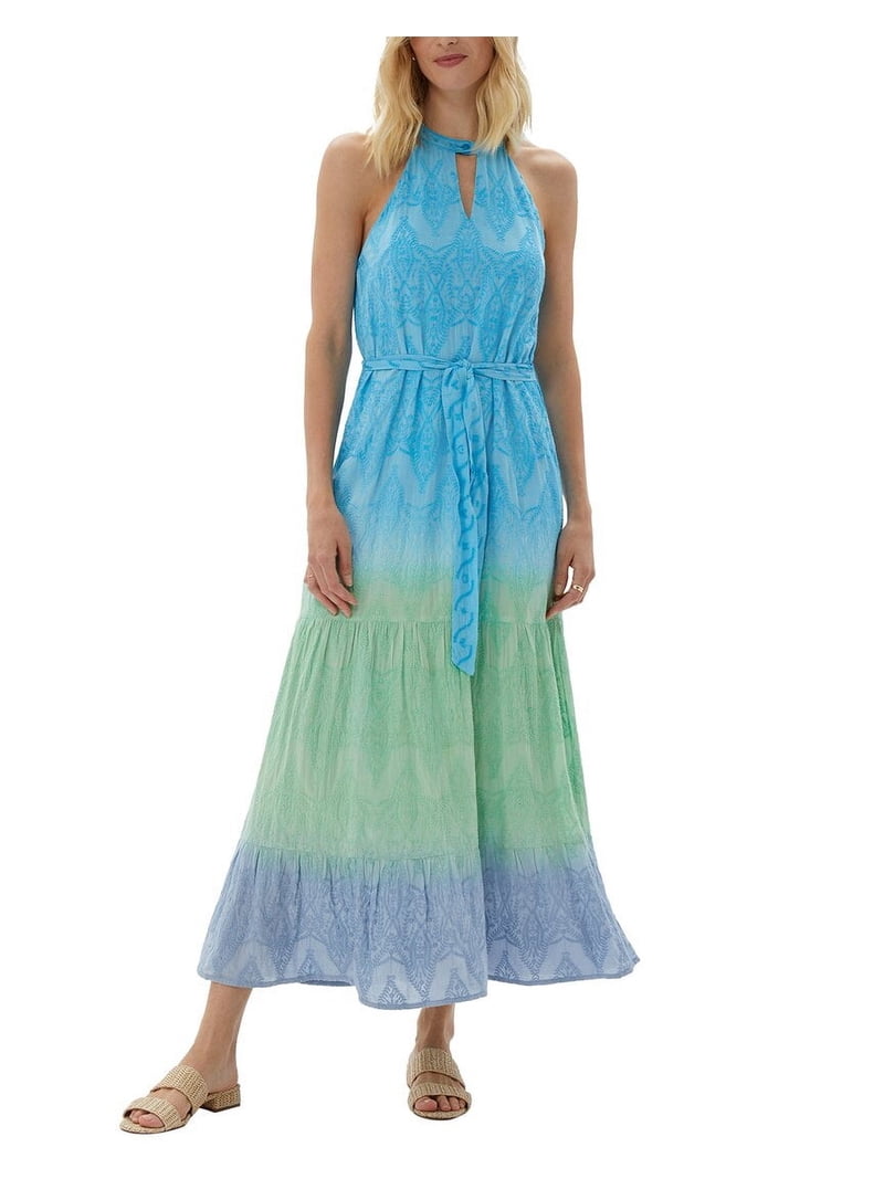 ecru womens Hathaway Embroidered Maxi Dress, m - Walmart.com