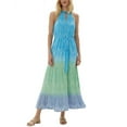 thumbnail image 1 of ecru womens  Hathaway Embroidered Maxi Dress, m, 1 of 3