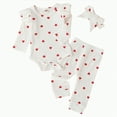 thumbnail image 1 of eczipvz 6-9 Month Girl Clothes Romper Pants Set Floral Fall Outfits 3 Months Cute Baby Clothes(White,9-12 Months), 1 of 6