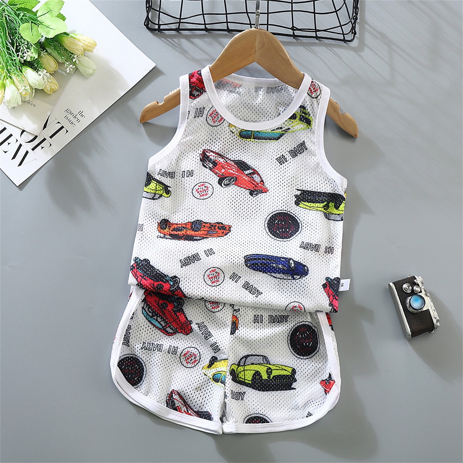 Baby Boy Clothes 3-6 Months Jumpsuit Linen Baby Stripe Suspender Girls Outfits Pants Boys Boys Outfits&Set,White