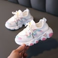thumbnail image 1 of eczipvz Baby Shoes Baby Soft Up Shoes Toddler Breathable Kids Girls Lace Mesh Baby Shoes Boy Shoes Size 2 (White, 9 Toddler), 1 of 4